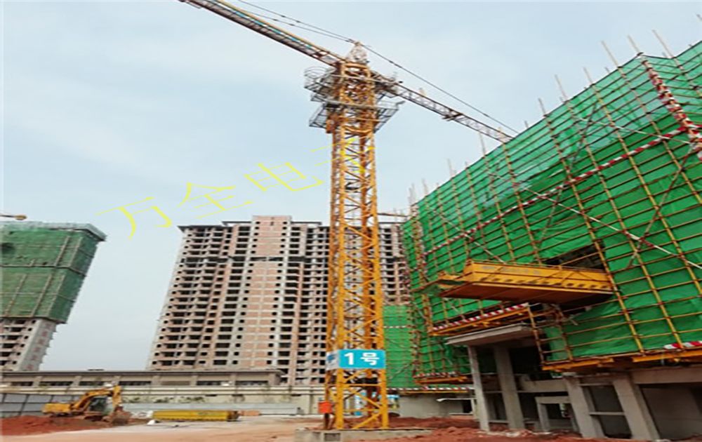 智慧工地高空塔吊監(jiān)控安裝項目